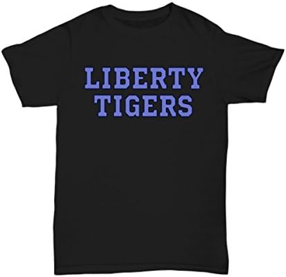 Liberty Tigers Tshirt - 13 Reasons Why High School Black Tee Shirt Lovers Gift - Unisex Tee