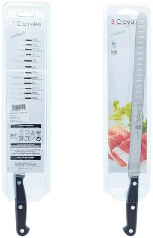 Faca, preta, 30 cm - 12"