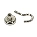 AUTIDEFY Magnetic Hook,12 Pack 12LB Strongest Heavy Neodymium Hanging Hooks D16 Multi-purpose Indoor Outdoor Kitchen Bathroom Bedroom Garage Lockers Office