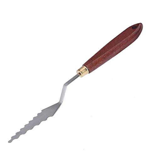image for VAlink 5Pcs Palette Knife Set-Stainless Steel Paint Mixing Drawing Oil