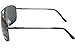 G&G Polarized Square Aviator Sunglasses (Gunmetal/Grey)