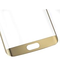 Repuesto del vidrio del lente de Samsung Galaxy S6 Edge, Dorado
