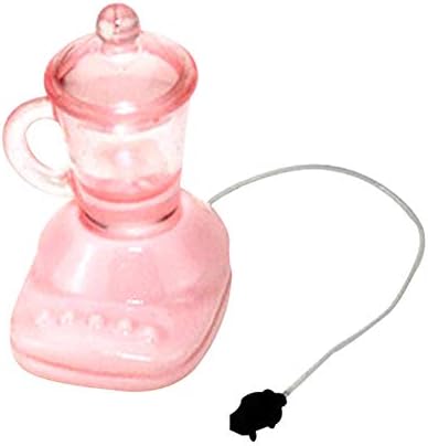 lyq Mini Juicer, Mini Electric Juicer Resin Model Toy Dollhouse Miniature Decor Accessories - Pink