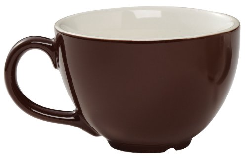 Rattleware Cremaware Brown Cup, 12-Ounce, 6-Pack
