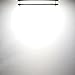 LUXRITE LED Flush Mount Ceiling Light, 18 Inch, Dimmable, 5000K Bright White, 2160lm, 30W Ceiling Light Fixture, Energy Star & ETL - Perfect for Kitchen, Bathroom, Entryway, and Living Room