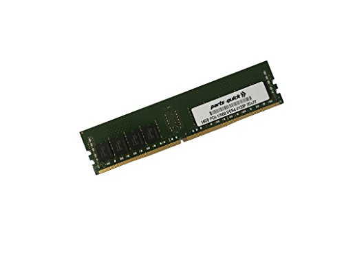 16GB Memory for HP HPE ProLiant ML10 Gen9 Server DDR4 2133MHz ECC UDIMM (PARTS-QUICK BRAND)
