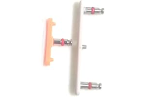 XINJUNKENG Power On Off Button + Volume Button Side Button Replacement Repair Part for Google Pixel 3 (Pink)