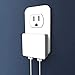 Nekmit 4.8A 24W Thin Flat Dual USB Wall Charger with Smart IC Technology, Portable Travel Adapter for iPad Pro, iPhone 14/14 Pro/Pro Max, Pixel, Galaxy and More