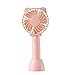 zeceen Mini USB Handheld Fan, Multiple Speeds Personal Protable USB Desk Fan Cooling Fan with USB Rechargeable and Battery Powered Fan for Outdoor Office Home Camping Traveling