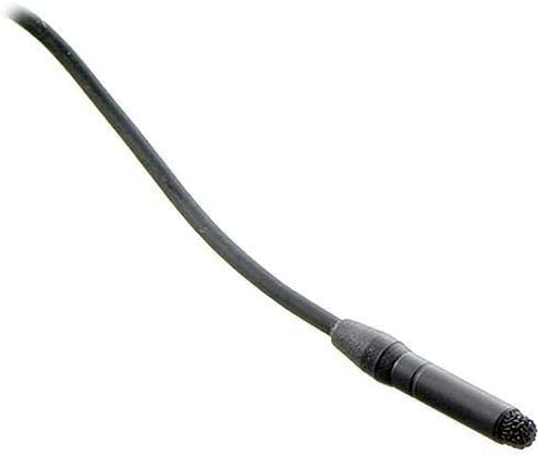 Sanken COS-11D Omnidirectional Lavalier Microphone, Hardwired 1/8" TRS Connector for Sony UWP Wireless Transmitter, Normal Sensitivity Level, with Accessories, Black
