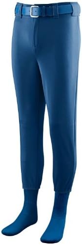 Youth Large Navy Baseball/Softball Pants 2-Button/Zipper Fly, Belt Tunner Loops