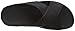 FitFlop Men's Xosa in Leather Slide Sandal, All Black, 10 M US