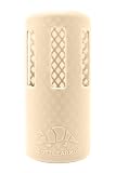 BottleArmor Protective Silicone Sleeve for Hydro Flask Water Bottles with DropShield Technology (Cream, 32 oz)