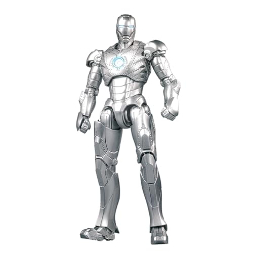 HiPlay Fondjoy Plastic Model Kits: Infinity Saga - Iron Man, Mecha Musume Style 1:12 Scale Miniature Collectible Action Figures MK2