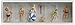 Preiser 10283 Recreation & Sports Family at The Beach HO Model Figure