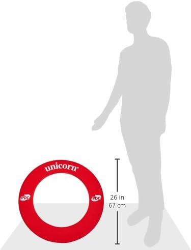 Unicorn Dartboard Backboard Surround, Red - Image 4