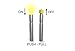 Ron's LED Bobber Light/Battery Replacement Value Pack 10 - Yellow