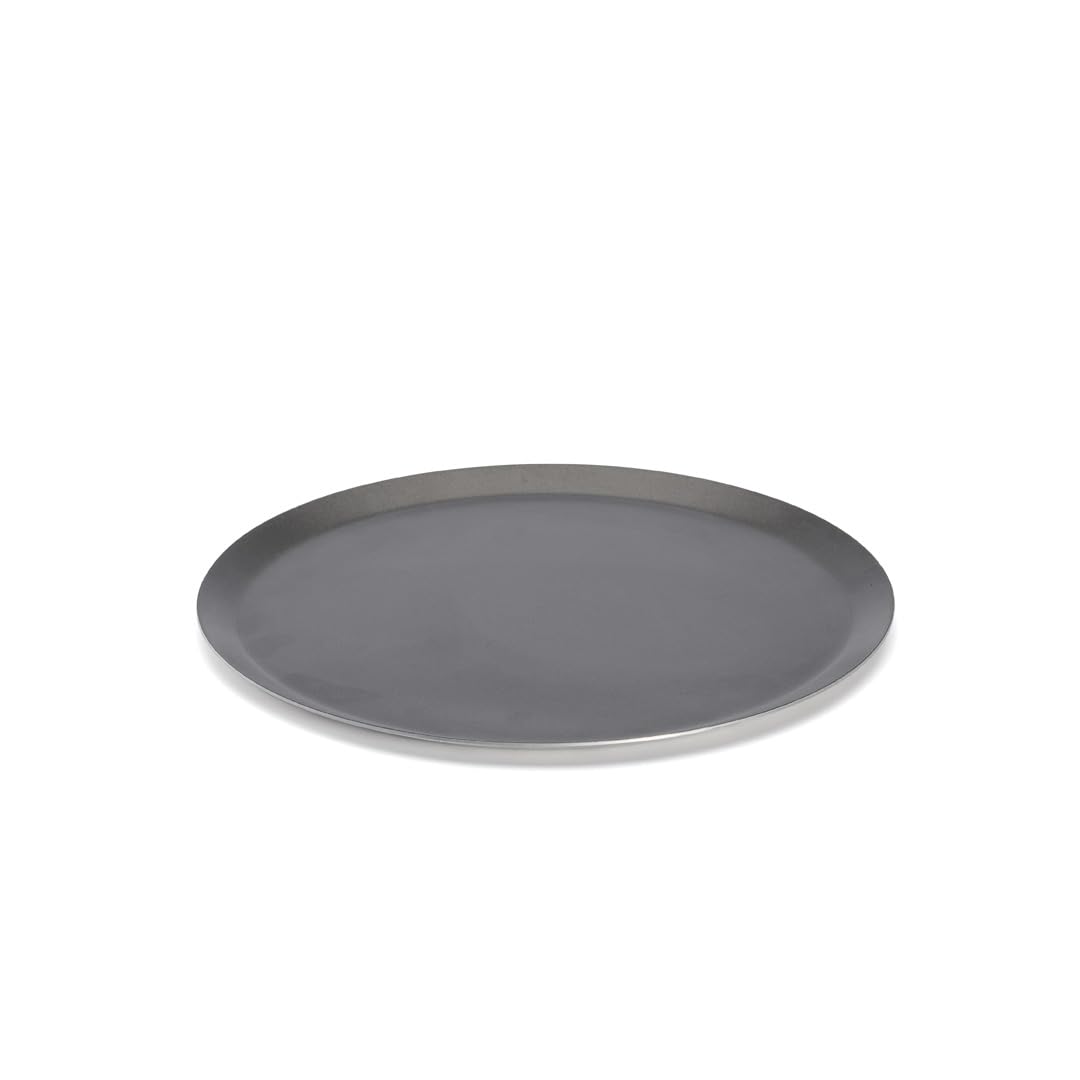 De Buyer 8136.28 Choc Non-Stick Aluminium Round Pizza Tray, 28 cm Diameter
