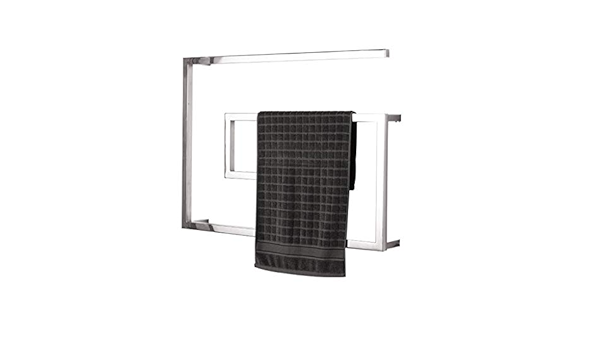 Toallero EléCtrico Con CalefaccióN De Tubo Cuadrado De 60w ...