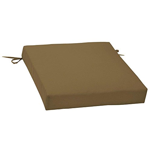 21 x 21 x 4.5 UV Treated Sunbrella fabric Square Outdoor Seat Memory
Foam Pad- Canvas Cork