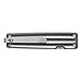Gerber Pocket Square - Machined Aluminum Handle - EDC Pocket Knife [30-001363],silver