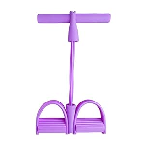 YKSO 4 Resistance Elastic Pull Ropes Exercise Rower Belly Resistance Band Home Gym Sports Training Elastic Bands For Fitness