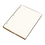 Wilson Jones Ivory Linen Ledger Refill Sheet - Letter 8.5