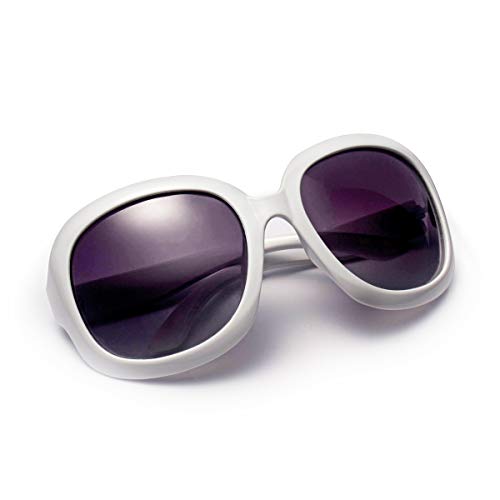 Polarized Sunglasses for Women, AkoaDa UV400 Lens Sunglasses for Female Fashionwear Pop Polarized Sun Eye Glass(White) - Thumbnail 7