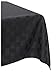 Bardwil Reflections Spill Proof Oblong / Rectangle Tablecloth, 60-Inch x 102-Inch, Black