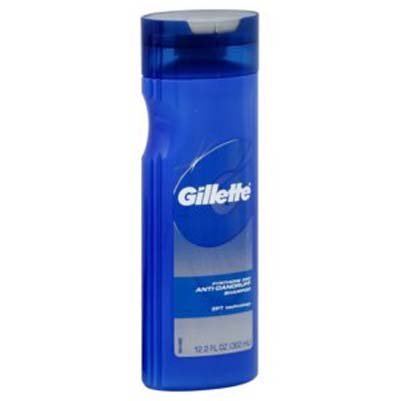 Gillette sham anti-dandruff 12.2oz (037000180722)