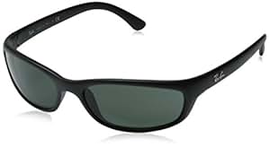 Ray-Ban Men's Active RB4115-601S/71-57 Black Wrap