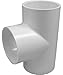 Genova Products 31407CP 3/4-Inch PVC Pipe Tee - 10 Pack primary