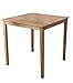 SilkWood Studio Belfast Counter Height Square Table (Oak)