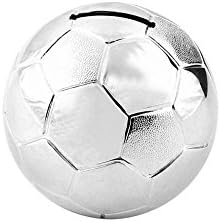Juliana CollectionSilver Plated Football Money Box, Small