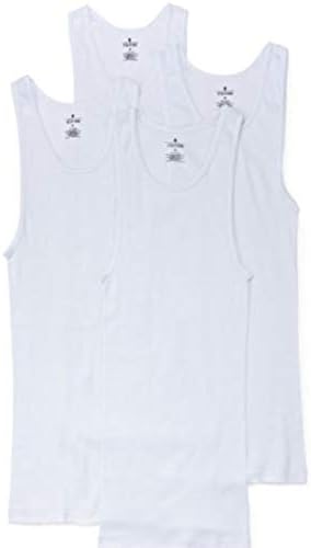 Stafford 4-Pack Mens 100 Cotton Ribbed 