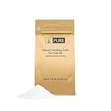 Natural Washing Soda (2 lb.) by Pure Organic Ingredients, Also Called Soda Ash or Sodium Carbonate, Eco-Friendly Packaging, Multi-Purpose Cleaner, Water Softener, Stain-Remover