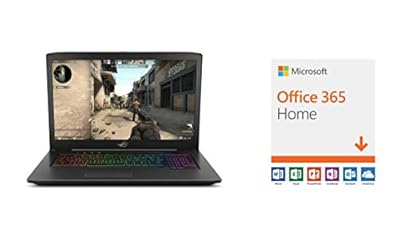 ASUS ROG Strix Scar Edition GL703GE-ES73 17.3” Gaming Laptop, 8th-Gen 6-Core Intel Core i7-8750H Processor (up to 3.9GHz), GTX 1050 Ti 4GB, 120Hz 3ms Display, 16GB DDR4, 128GB PCIe SSD + 1TB FireCuda