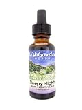 WishGarden Herbs - Sleepy Nights, Organic Herbal Sleep Aid, Supports Healthy Sleep Cycles, Wake Up Fresh in The Morning (1 Ounce Dropper)