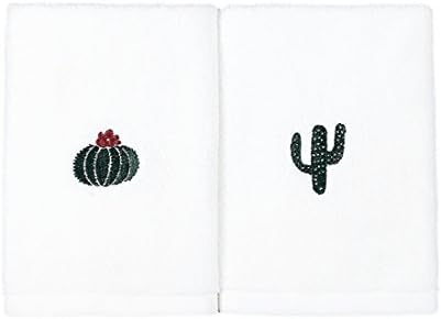 Mcnen 100% Cotton washcloths 2-Piece Extra-absorbent Towel Set,White