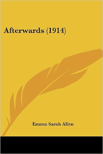 Amazon Afterwards Allen Emma Sarah Literary