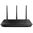 ASUS N900 WiFi Router (RT-N66U) - Dual Band Gigabit Wireless Internet Router, 4 GB Ports, Gaming & Streaming, Easy Setup, Par