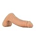 Doc Johnson - Pack It - Prosthetic Flaccid Penis - Realistic Size and Feel - Lite (110 g) - Caramel