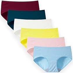 INNERSY Womens Underwear Cotton Hipster Panties