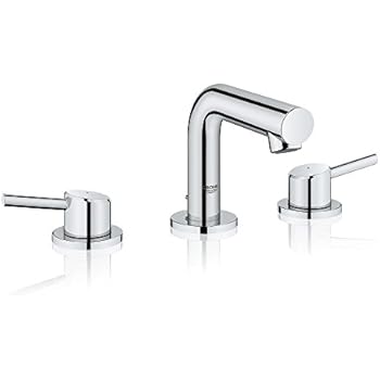 Grohe 20572001 Concetto Widespread Bathroom Faucet, StarLight Chrome