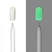 [3-Piece] Cozy Combo Pack - Original Compatible with Pencil Cap Holder & Charger/Nib Accessories for Compatible with iPad Pro 6th Generation | Case-Friendly Design (Glow in The Dark)