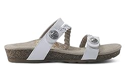Aetrex Janey Braided Arch Support Slide