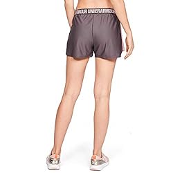 Under Armour Women's Play Up 2.0 Shorts , Ash Taupe