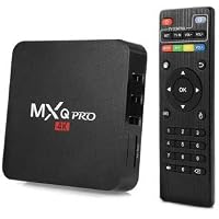 Generic MXQ Pro 4K Plus 1GB RAM 8 Bit Quad Core WiFi UHD 1080p Android Smart TV Box (Black)