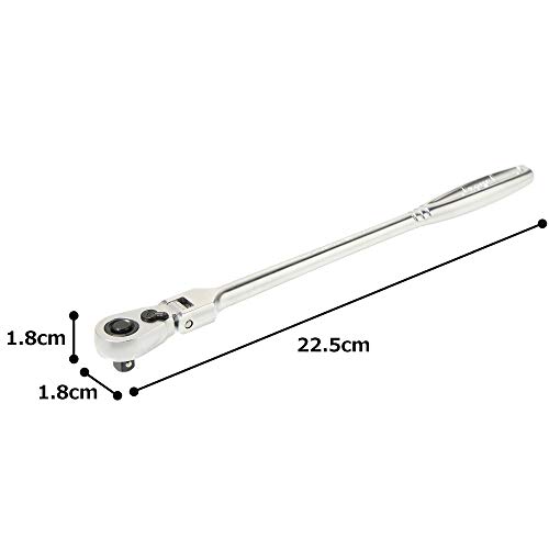 TONE RH2FHX Super Long Oscillating Ratchet Handle