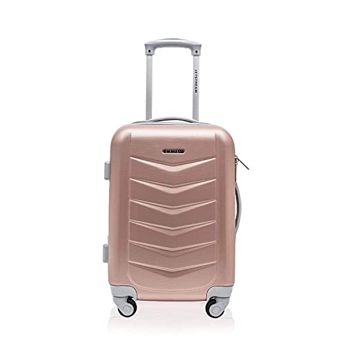 Jetstream 2 Piece Hardside Carry On Luggage Set Rolling Wheeled Spinner